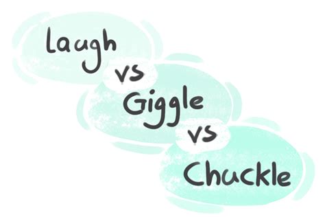 giggle meaning|laugh vs giggle.